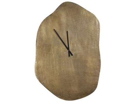 Reloj de Pared BELIANI Ganges de Aluminio Bronce 50X3X78