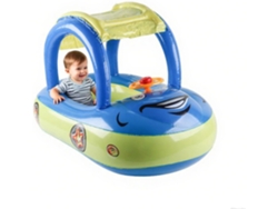 Flotador inflable para bebés Slowmoose con forma de coche