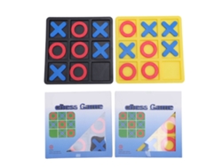 2026-2 Juegos De Tablero Xo Clásico De Plástico Con Piezas X Y O Para Niños Y Reuniones Familiares