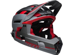 Casco con mentonera BELL Giro Switchblade Mips (Talla: M - Rojo, Gris)