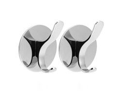 2 Ganchos De Pared De Acero Inoxidable Para Toallas De Baño Y Ropa, Resistentes, Para Uso Doméstico.