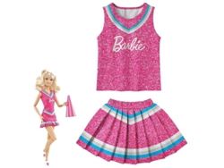 Disfraz De Animadora De Barbie Para Niñas De 3 A 10 Años Para Halloween. Conjunto De Blusa Y Falda Plisada. Regalo Ideal.