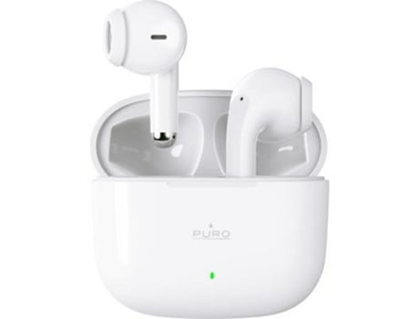 PURO Audífonos True Wireless Play con micrófono Blanco