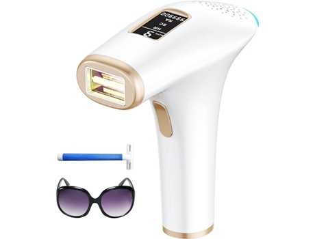 Depiladora de luz pulsada blanca OHPA Ai01D