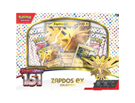 PKM SCARLET & VIOLET: 151 COLLECTION: ZAPDOS EX (EN) POKEMON (6 años)