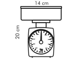 Báscula de Cocina TESCOMA Accura 2.0 kg
