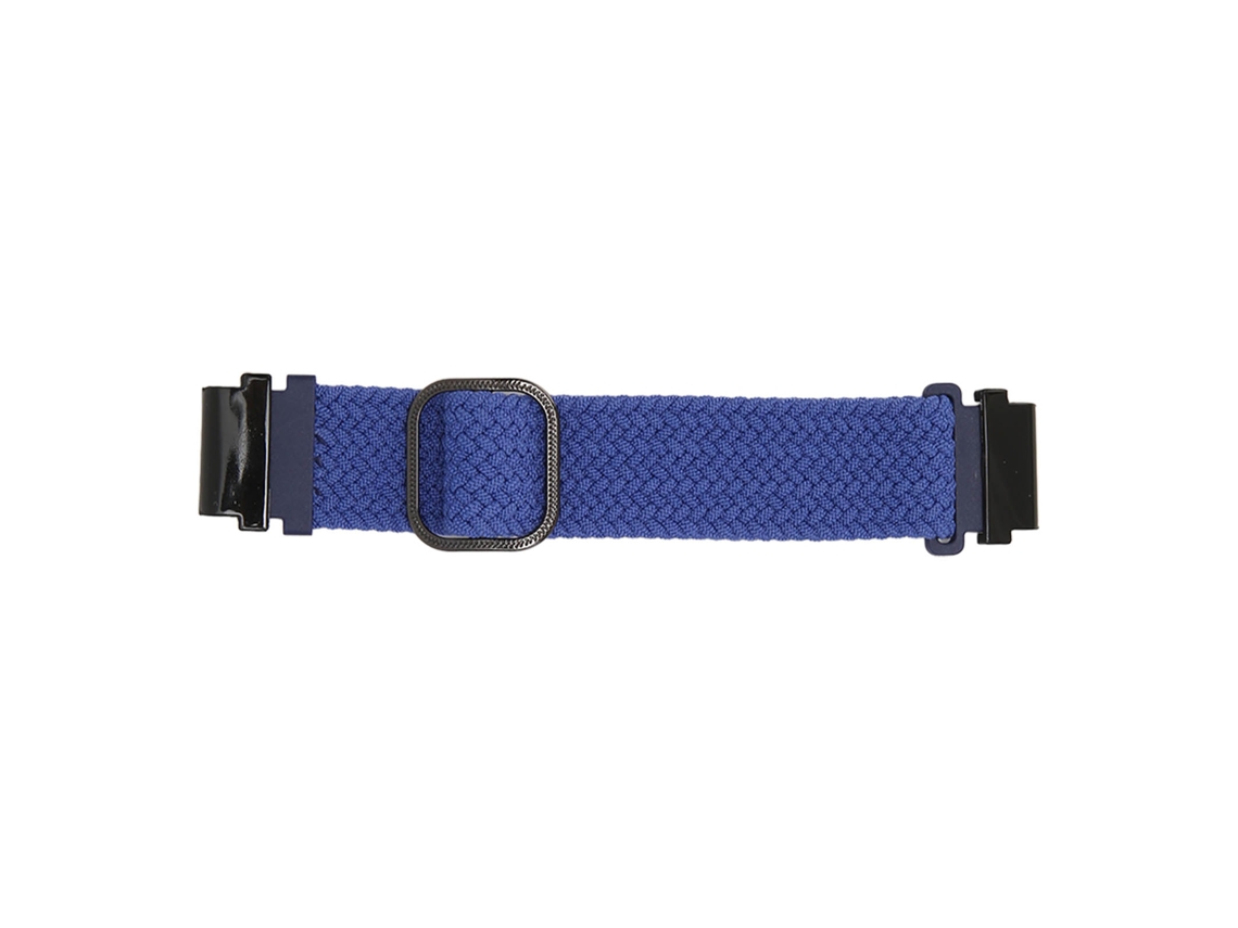 Relógio De Pulso Unissex Vintage De Quartzo Com Pulseira De Nylon Azul Simples