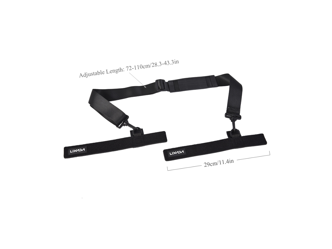 Cinturón ajustable para transportar cañas de pescar
