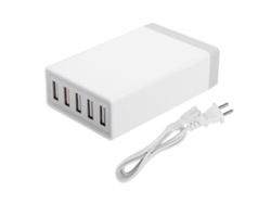 Cargador Inteligente (carga Rápida Usb De Múltiples Puertos)