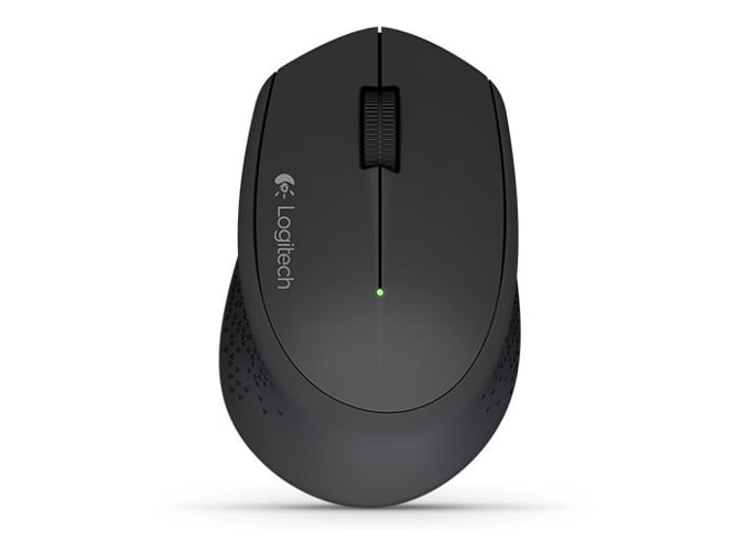 Ratón LOGITECH M280 (Inalámbrico - Óptico - 1000 dpi - Negro)