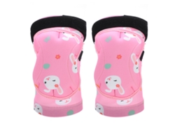Jinwei-rodilleras Para Niños Propro Suaves Eva Innovadoras Protección Para Patinaje Montar Deportes Al Aire Libre Rosa Xxs