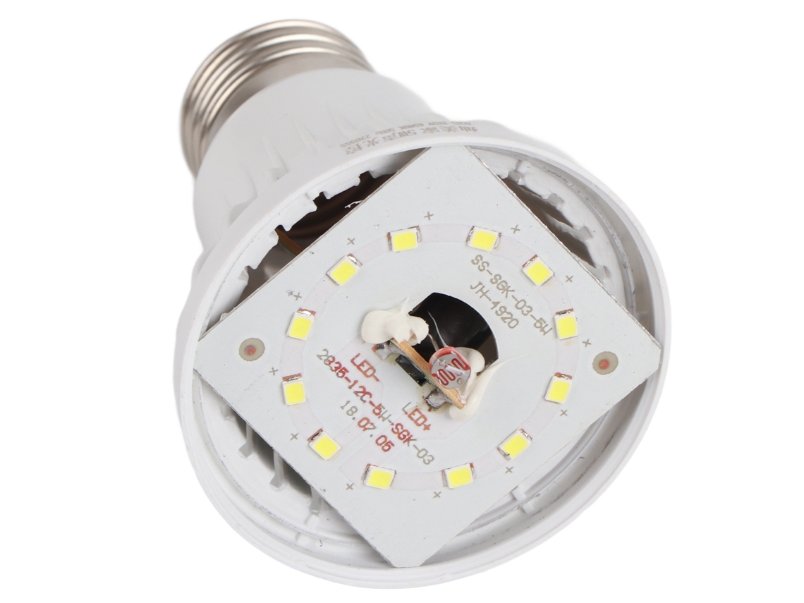 Rebe-bombilla Led E27 Con Sensor De Sonido 220v Luz De Noche Control Automático Encendido/apagado