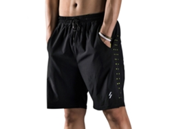 Pantalones Cortos De Running Para Hombre Con Forro Transpirable De Secado Rápido Para Entrenamiento, Ciclismo Y Actividades Físicas.