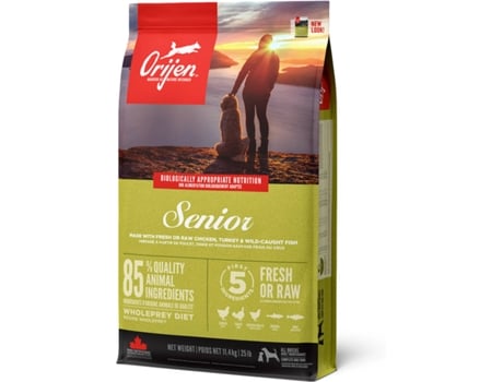 Pienso para Perros ORIJEN (11.4Kg - Seco - Sénior)