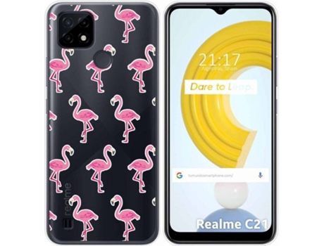Carcasa Realme C21 TUMUNDOSMARTPHONE Flamenco Multicolor