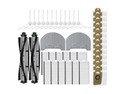 Adecuado para los accesorios de repuesto de las series H14, Innos R7 y LH90: rodillo, cepillo lateral, filtro, paño de fregona y bolsa para el polvo.