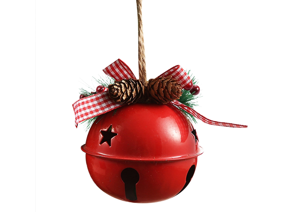 Adornos Navideños En Forma De Campana Para Árbol, 8 Cm, Hierro Resistente, Decorativos Para Fiestas, Bodas Y Aniversarios.