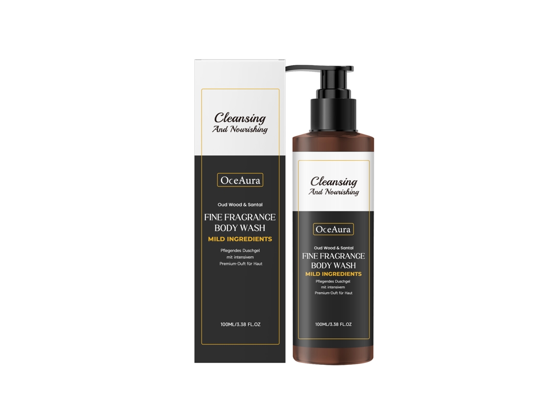 Gel de ducha refrescante e hidratante