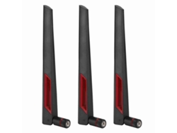 3 Pcs Antena De Router De Alta Ganancia Sma 8dbi De Doble Banda 2.4g/5.8g Para Asus Ac68u Ac88u Ac66u