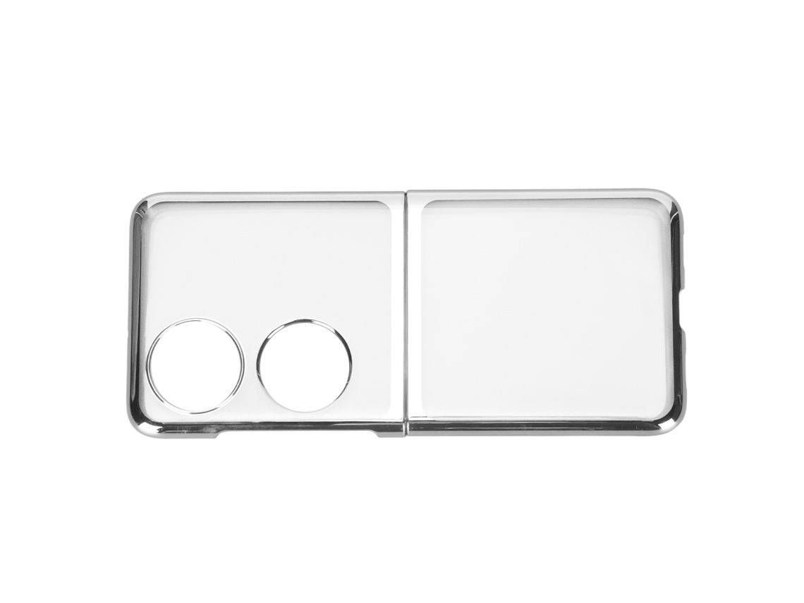 Capa Protetora Plegável Para Celular Com Recobrimento Eletroplatado Acessório Móvel