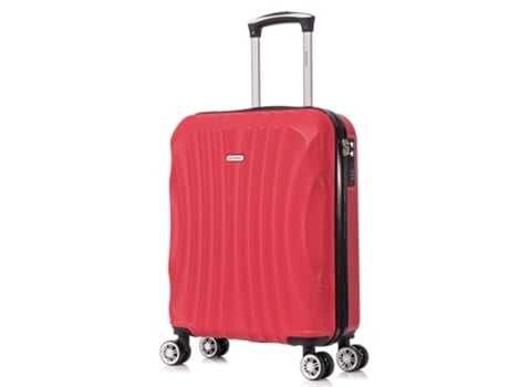 Maleta de Cabina RAYKONG Semi-rígida Rojo (55x38x23cm - 45L)