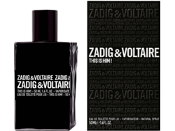 Perfume ZADIG & VOLTAIRE This Is Him Eau de Toilette (50 ml)