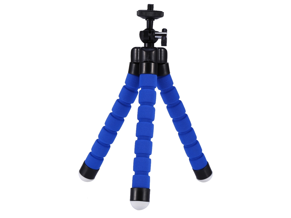 Trípode (soporte Estable, Plegable Portátil) Esponja Trípode Azul