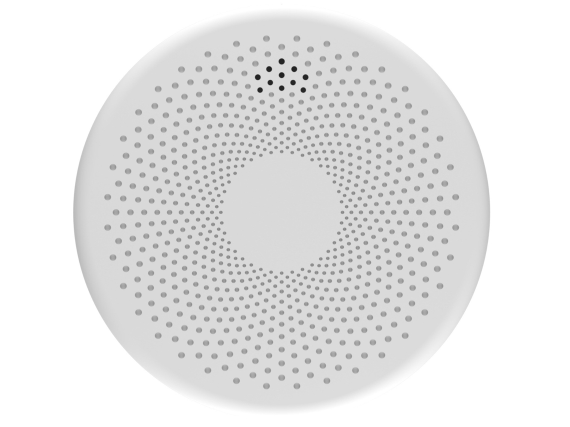 Detector Humo + Monóxido Carbono Ultrafino Instalación Sin Taladro