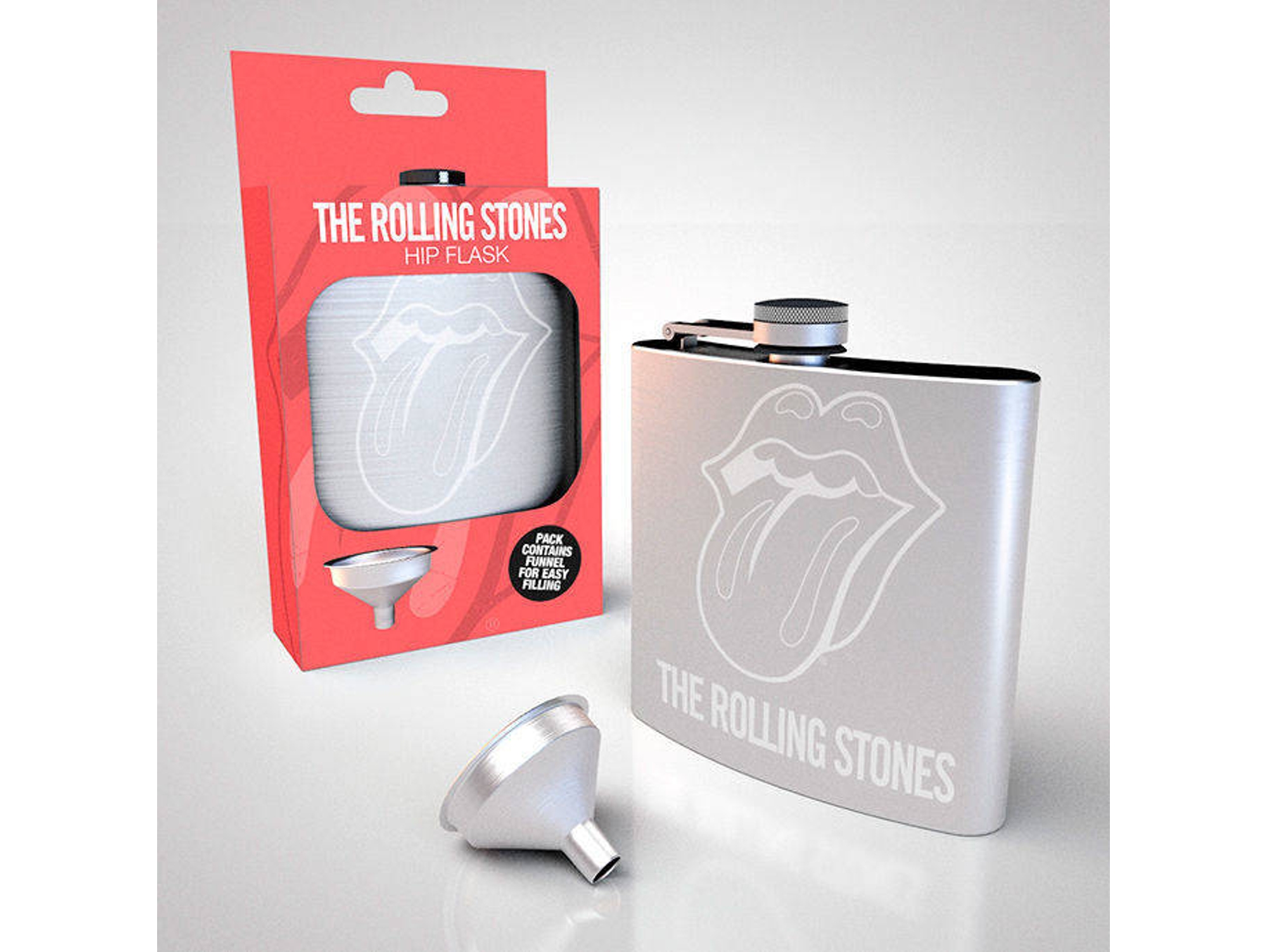 Botella de bolsillo ROLLING STONE (170 ml)