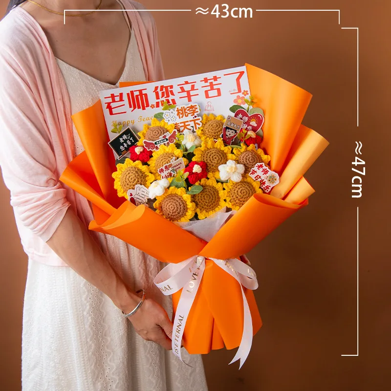 Buquês De Crochê Prontos, Buquês Artificiais, Buquês De Crochê, Presentes Perfeitos