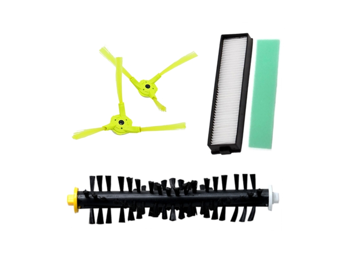 Cepillo principal, Cepillo Lateral, filtro Hepa para Lg hom-bot Roboking, piezas de Robot aspirador, accesorios Hom Bot Vr Series Robotic