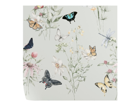 Papel de Pared Casa di campagna WALLPAPERS4BEGINNERS Mariposas (250x200cm - Beige)