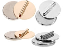 Pares De Hebillas Magnéticas De Metal, Convertidor De Pasador Magnético Reutilizable