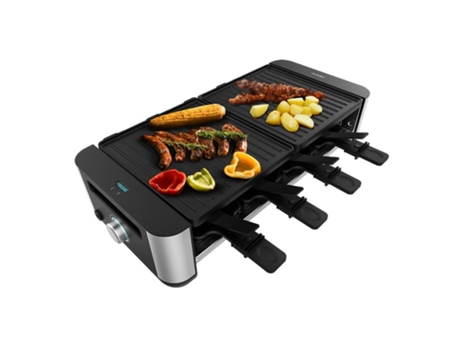 Raclette Inox Cheese&Grill 16000 Inox Black CECOTEC