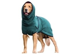 2026-bata De Secado De Toalla Para Perros Ropa Cálida De Puppy Abrigo Apparel Talla S-5xl Woo Weg 3xl Lago Azul