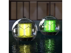 Iluminación De Piscina, Bombillas Solares Flotantes A Prueba De Agua, Cambio De Color, Para Piscina, El Jardín, Árboles (2 Piezas)
