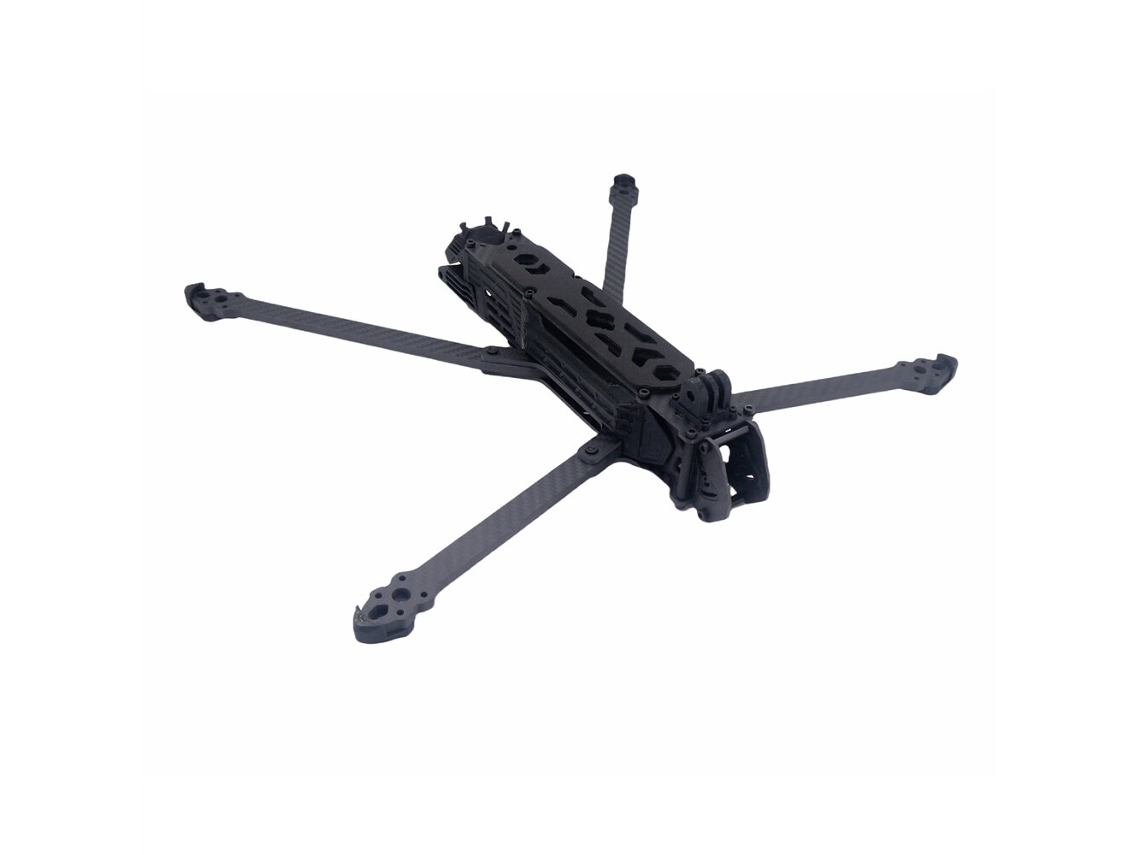 Kit De Marco Erdog Amarillo De 8 Pulgadas, 7, 8, 9 Y 10 Pulgadas, Compatible Con Dji O4 Pro / Dji O3 / Vista / Analog Para Drones De Carreras Rc Fpv.