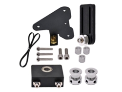 Dual Z Upgrade Kit Lead Screw Tension Pulley Timing Belt Set For Cr10 3d Printer Part