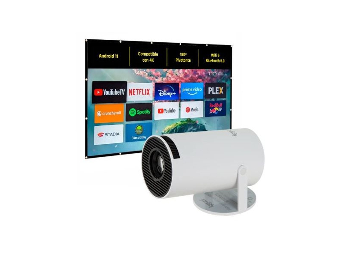 Paquete Mini Proyector Pantalla Plegable de 120 IGGUAL