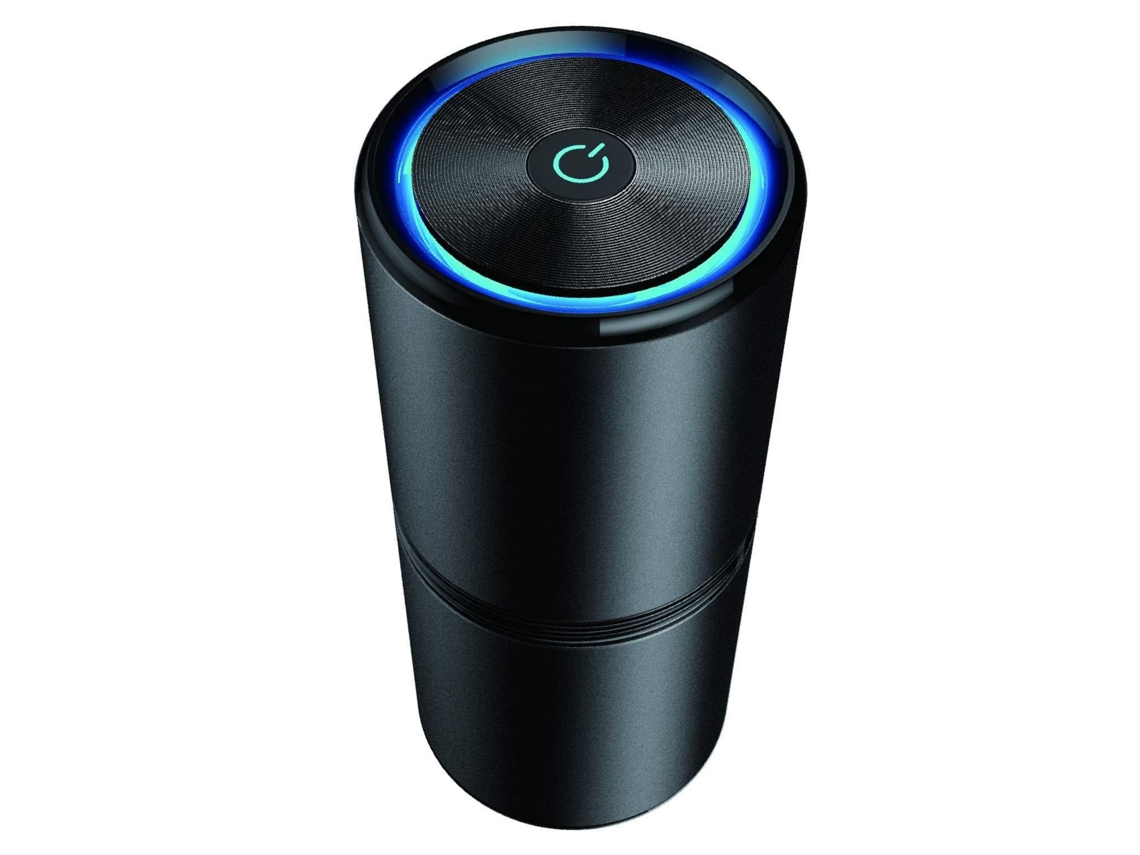 Purificador De Aire Ionizador Para Coche, Silencioso, 27 Db, Portátil, Elimina El Polvo Y Elimina El Polvo En Habitaciones Pequeñas (negro)