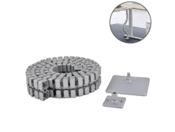 Organizador De Cables Para Escritorio, Columna Vertebral De Gestión De Cables, Mantiene Los Cables De Alimentación Y Demás Cables Organizados.