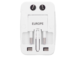 Adaptador De Viaje Universal Cargador De Pared Internacional Para La Mayoría De Los Países
