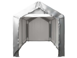 Carpa De Almacenamiento Acero Gris 180x300 Cm
