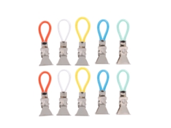 Pinzas De Metal Para Toallas Con Anilla - Clip Para Colgar Ropa Y Toallas
