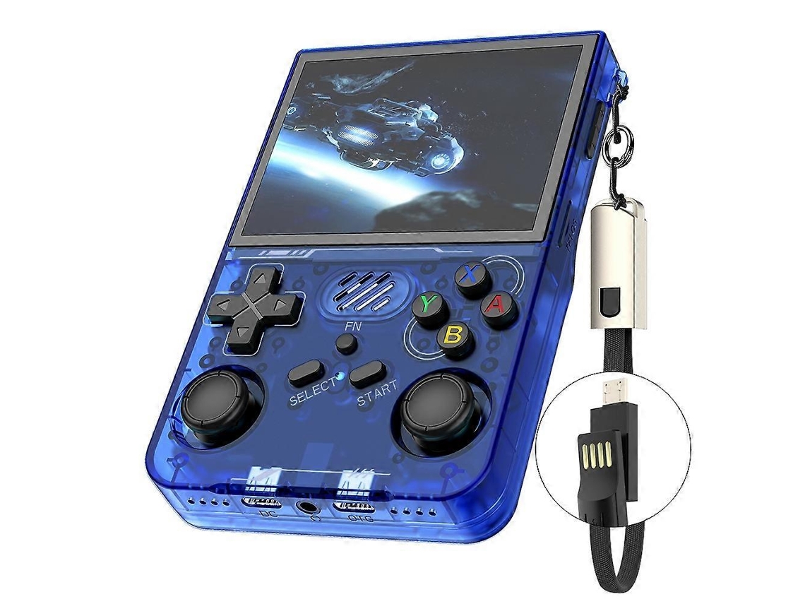 Consola De Juegos Portátil R36xx Con Pantalla De 3,5 Pulgadas, Controlador De Juegos Arcade Retro, Versión Estándar, 64 Gb Tf