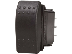 Interruptor BLUE SEA Contura Ii Switch Spdt Mom On/Off/Mom On Negro