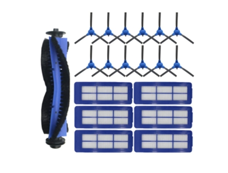 Para eufy robovac g10 g30 hybrid 11s max filter mop pano escova lateral