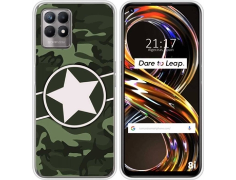 Carcasa Realme 8i TUMUNDOSMARTPHONE Camuflaje 01 Multicolor