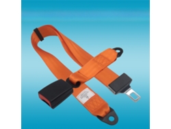 Cinturón de seguridad universal ajustable de 2 puntos para sillas de ruedas, camillas, ambulancias, autobuses, naranja, HEXINYIGJLY
