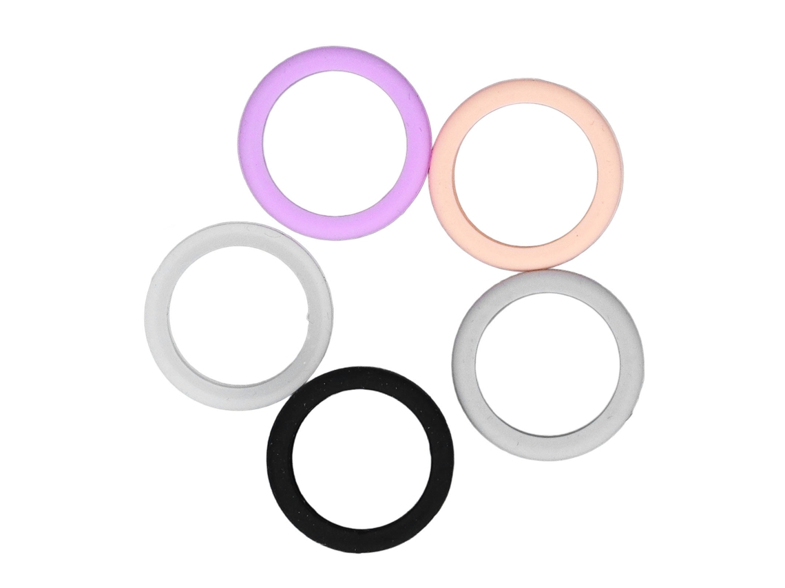 5 Fundas Protectoras Para Anillo Inteligente, De Silicona Elástica, Antiarañazos, Para Uso Diario, Tallas M, 11, 12 Y 13.